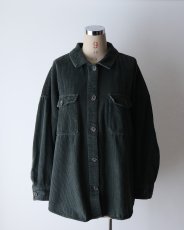 画像10: UNKNOWN BRAND COTTON WIDE WALE CORDUROY SHIRT (10)