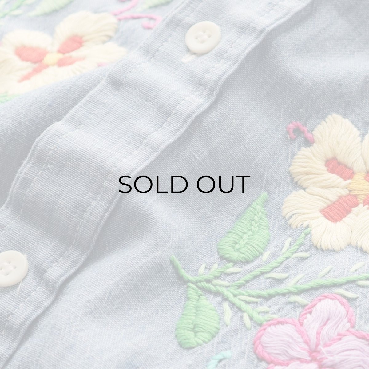 画像8: 70's BIG MAC COTTON CHAMBRAY EMBROIDERED SHIRT (8)