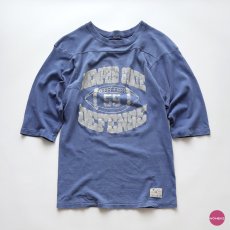 画像1: 80's Champion COTTON PRINT 3/4 SLEEVE FOOTBALL TEE "MEMPHIS STATE DEFENSE" (1)