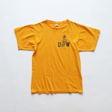 画像1: 70's Champion COTTON PRINT S/S TEE "U OF W" (1)