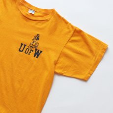 画像3: 70's Champion COTTON PRINT S/S TEE "U OF W" (3)