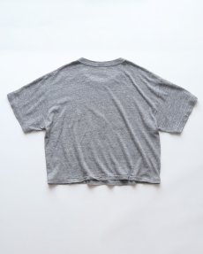 画像2: 80's RUSSELL  PRINT S/S CROPPED TEE "BLAZER FOOTBALL" (2)