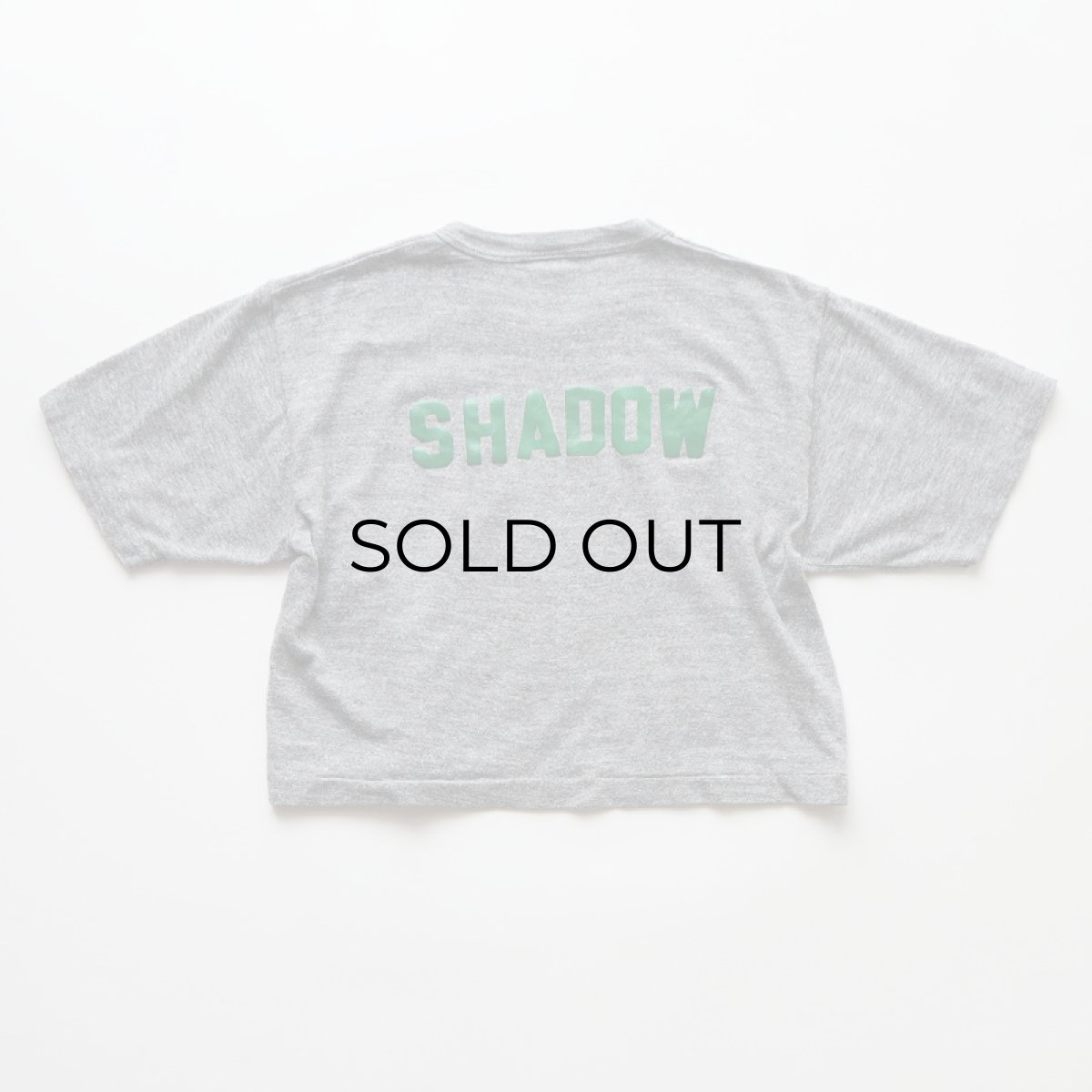 画像2: 80's sportswear  W-PRINT S/S CROPPED TEE "GREENRUN FOOTBALL" (2)