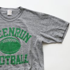 画像3: 80's sportswear  W-PRINT S/S CROPPED TEE "GREENRUN FOOTBALL" (3)