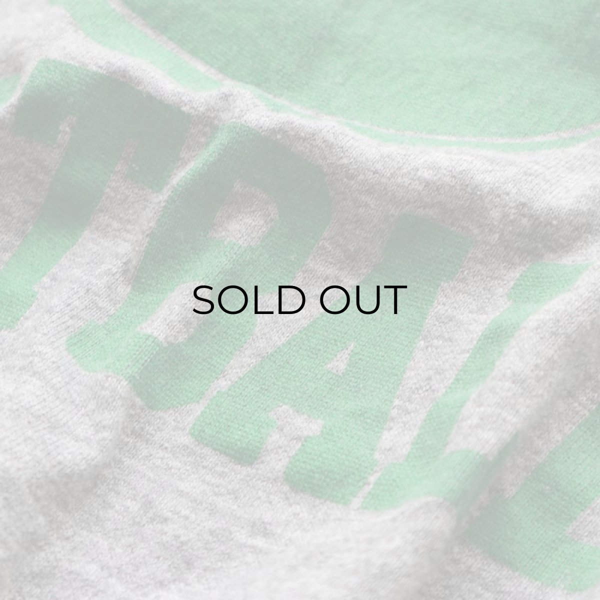 画像7: 80's sportswear  W-PRINT S/S CROPPED TEE "GREENRUN FOOTBALL" (7)