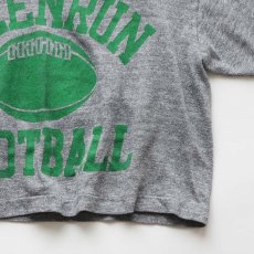 画像4: 80's sportswear  W-PRINT S/S CROPPED TEE "GREENRUN FOOTBALL" (4)