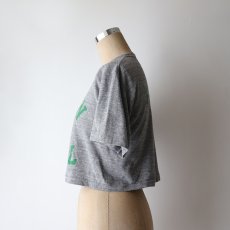 画像9: 80's sportswear  W-PRINT S/S CROPPED TEE "GREENRUN FOOTBALL" (9)