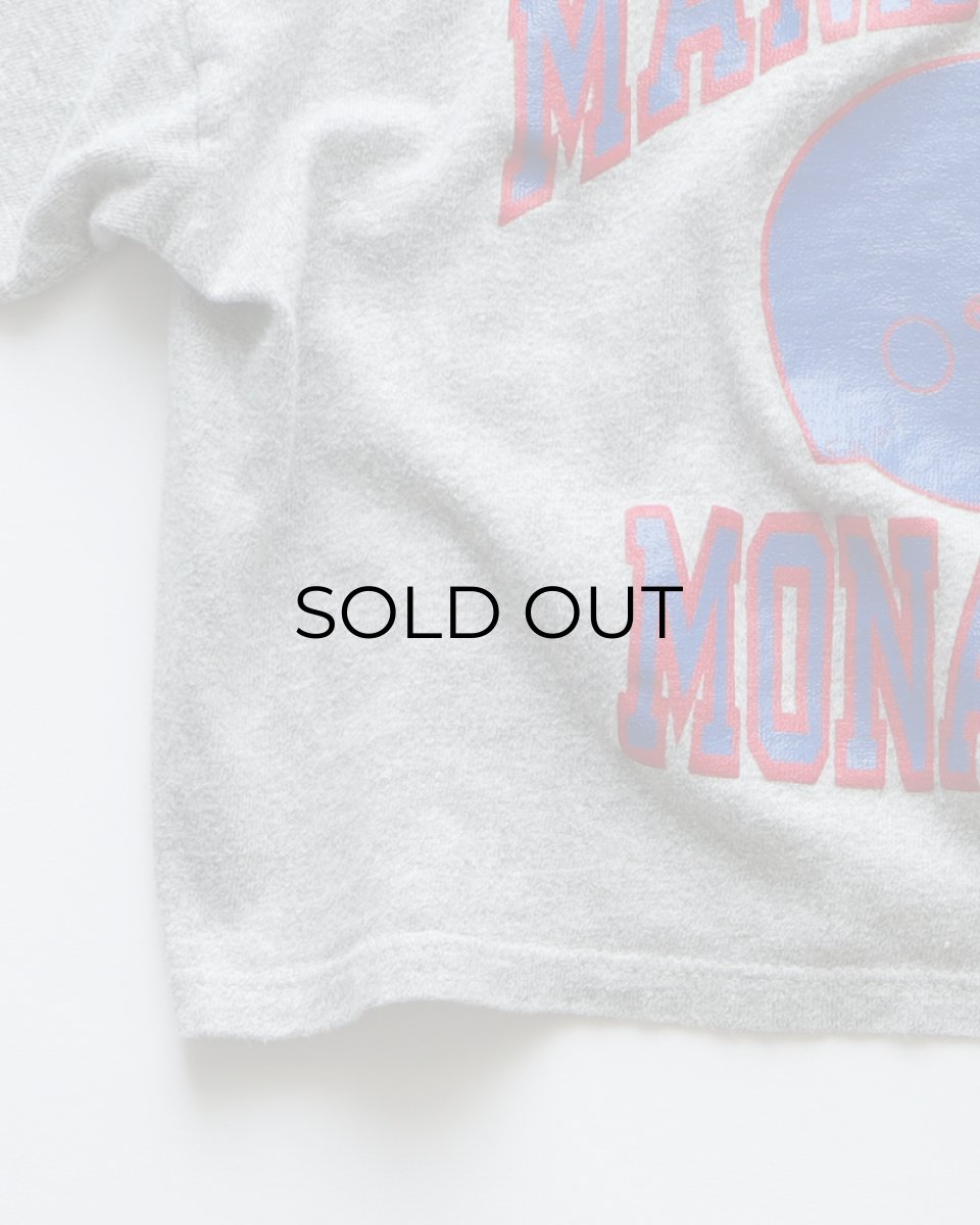 画像4: 80's Champion COTTON RAYON PRINT S/S CROPPED TEE "MARK MORRIS MONARCHS" (4)