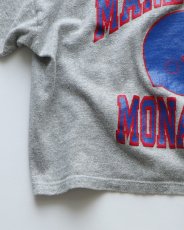 画像4: 80's Champion COTTON RAYON PRINT S/S CROPPED TEE "MARK MORRIS MONARCHS" (4)