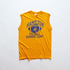 画像1: 80's Champion PRINT N/S TEE "HAMILTON FOOTBALL SUMMER CAMP" (1)