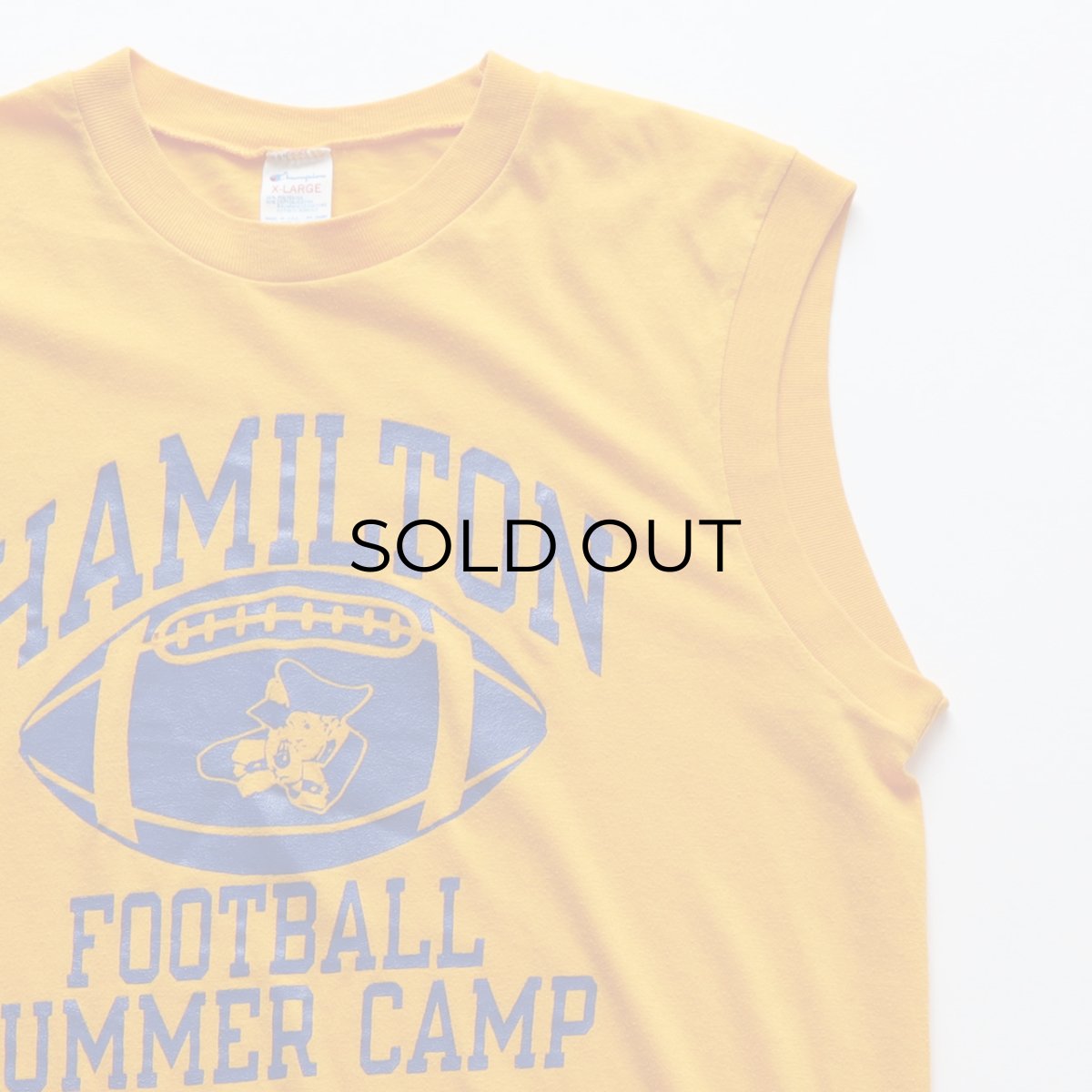 画像3: 80's Champion PRINT N/S TEE "HAMILTON FOOTBALL SUMMER CAMP" (3)