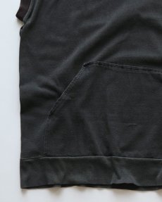 画像4: 80's Ocean Pacific COTTON W-PRINT N/S HOODED TEE "MADE IN USA" (4)
