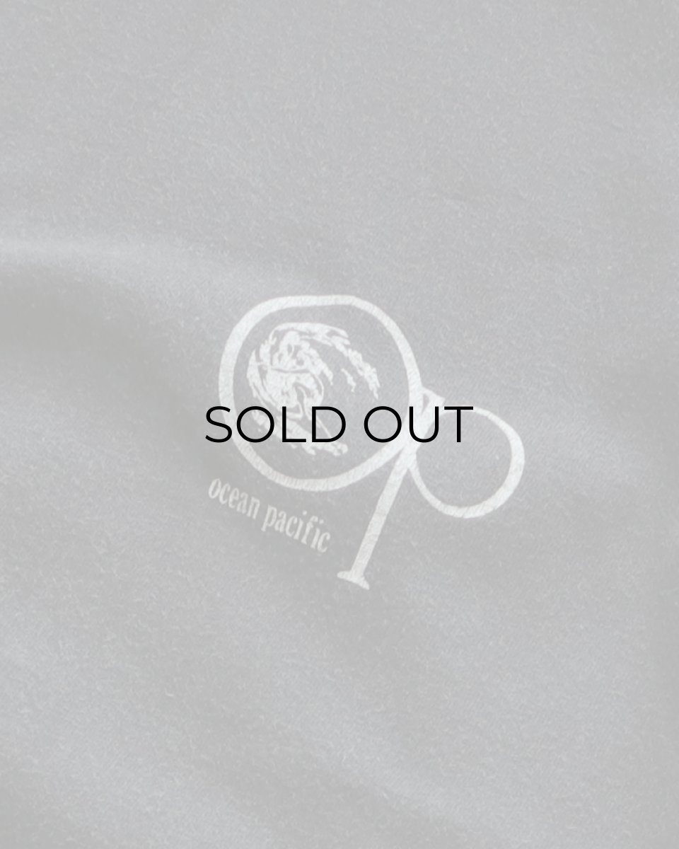 画像7: 80's Ocean Pacific COTTON W-PRINT N/S HOODED TEE "MADE IN USA" (7)