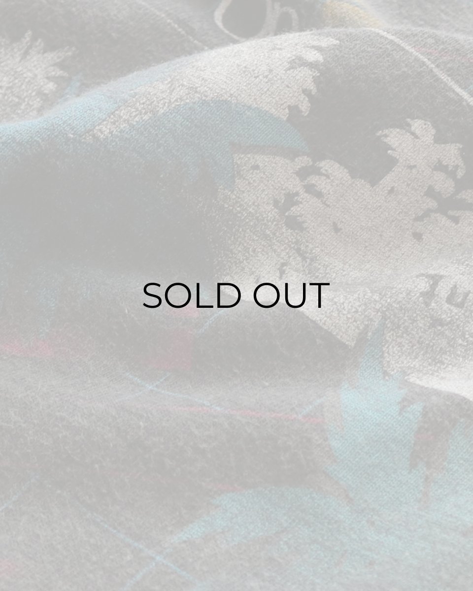 画像8: 80's Ocean Pacific COTTON W-PRINT N/S HOODED TEE "MADE IN USA" (8)