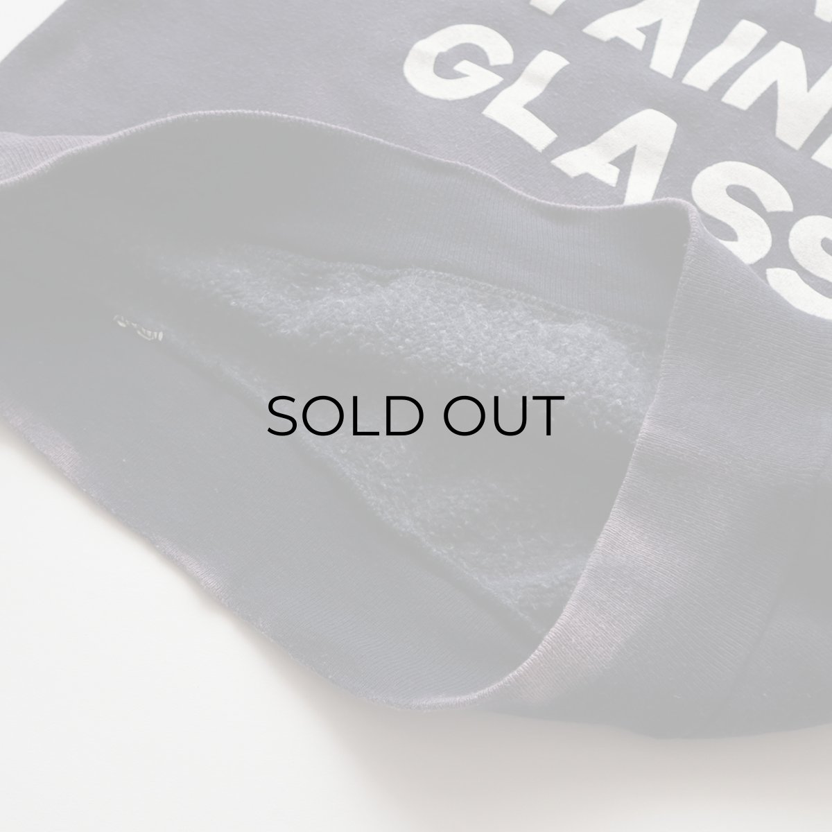 画像12: 60's UNKNOWN BRAND COTTON W-PRINT CREW NECK SWEAT "LEWIS STAINED GLASS" (12)