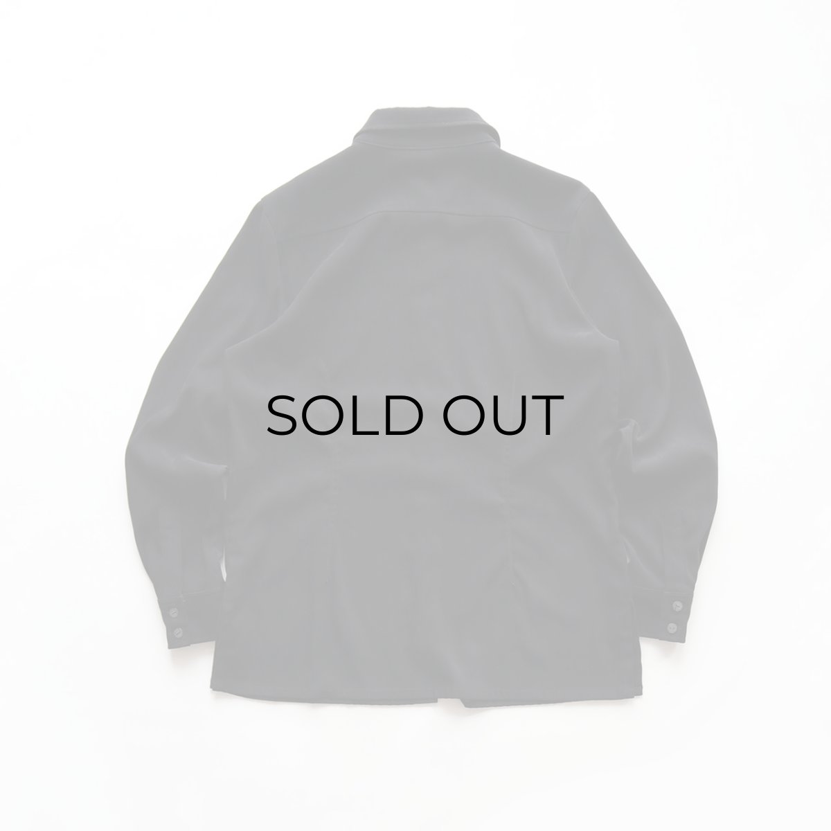 画像3: ALLISON TAYLOR PEACH SKIN BOX SHIRT (3)