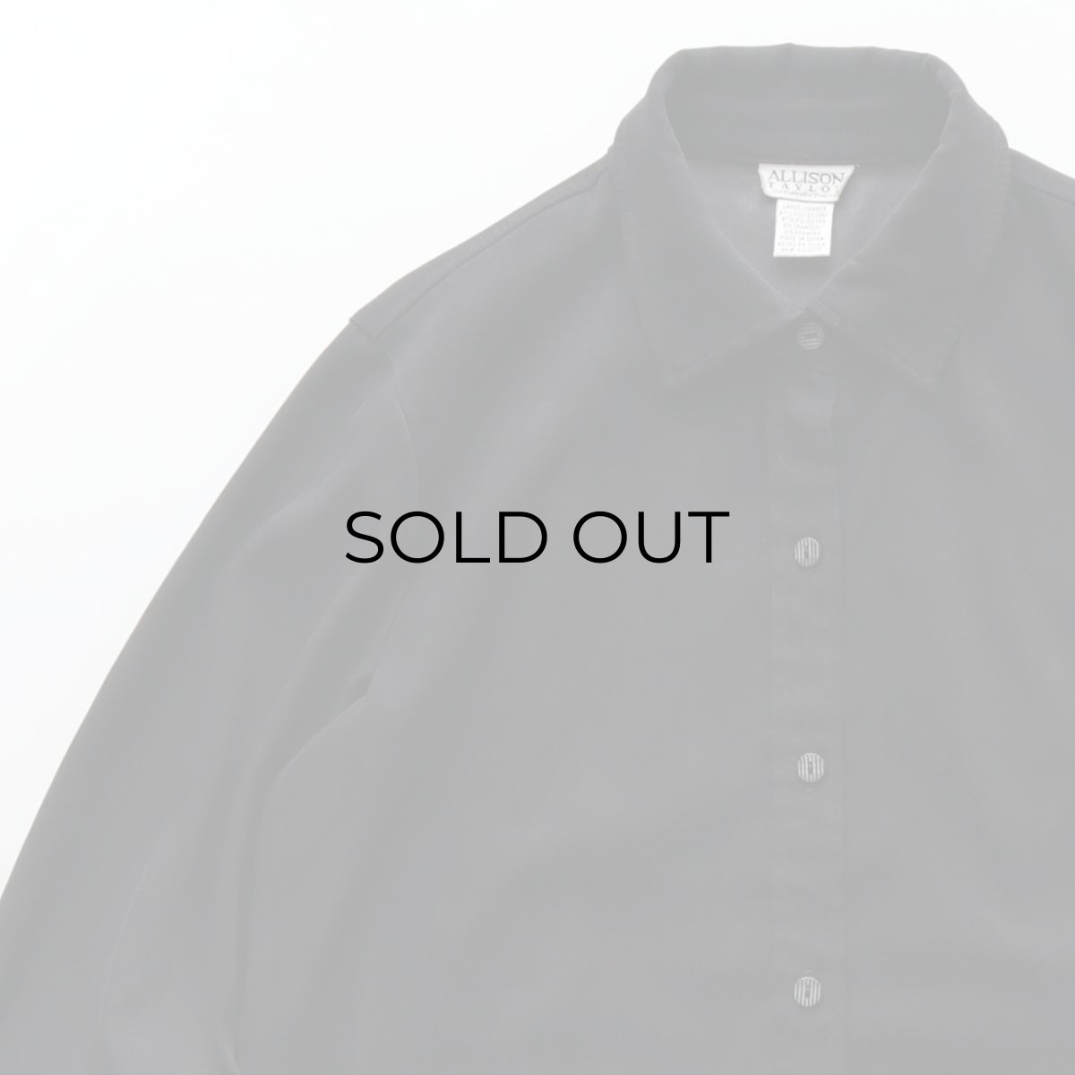 画像4: ALLISON TAYLOR PEACH SKIN BOX SHIRT (4)