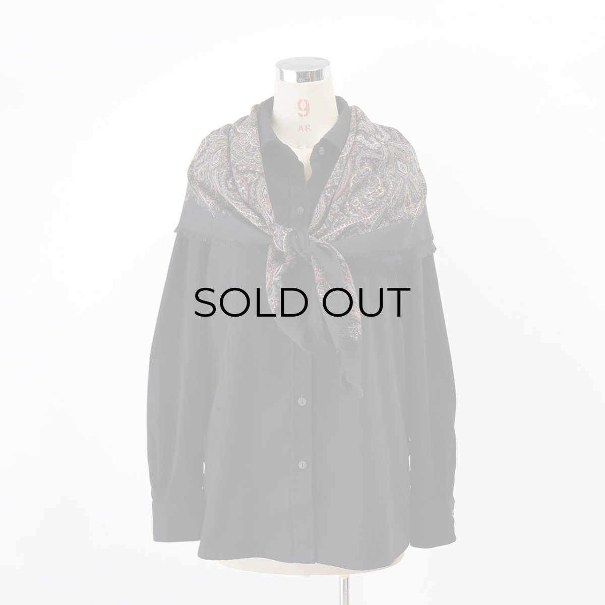 画像13: ALLISON TAYLOR PEACH SKIN BOX SHIRT (13)