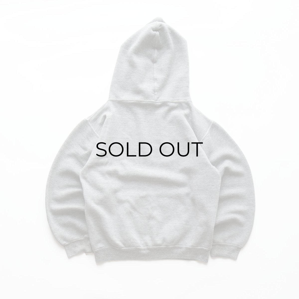 画像2: 〜80's RUSSELL PRINT SWEAT PULLOVER PARKA "LINCOLN JR. HS." "MADE IN USA" (2)