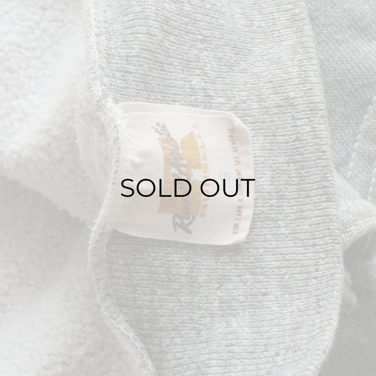 画像5: 〜80's RUSSELL PRINT SWEAT PULLOVER PARKA "LINCOLN JR. HS." "MADE IN USA" (5)