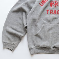 画像4: 〜80's RUSSELL PRINT SWEAT PULLOVER PARKA "LINCOLN JR. HS." "MADE IN USA" (4)