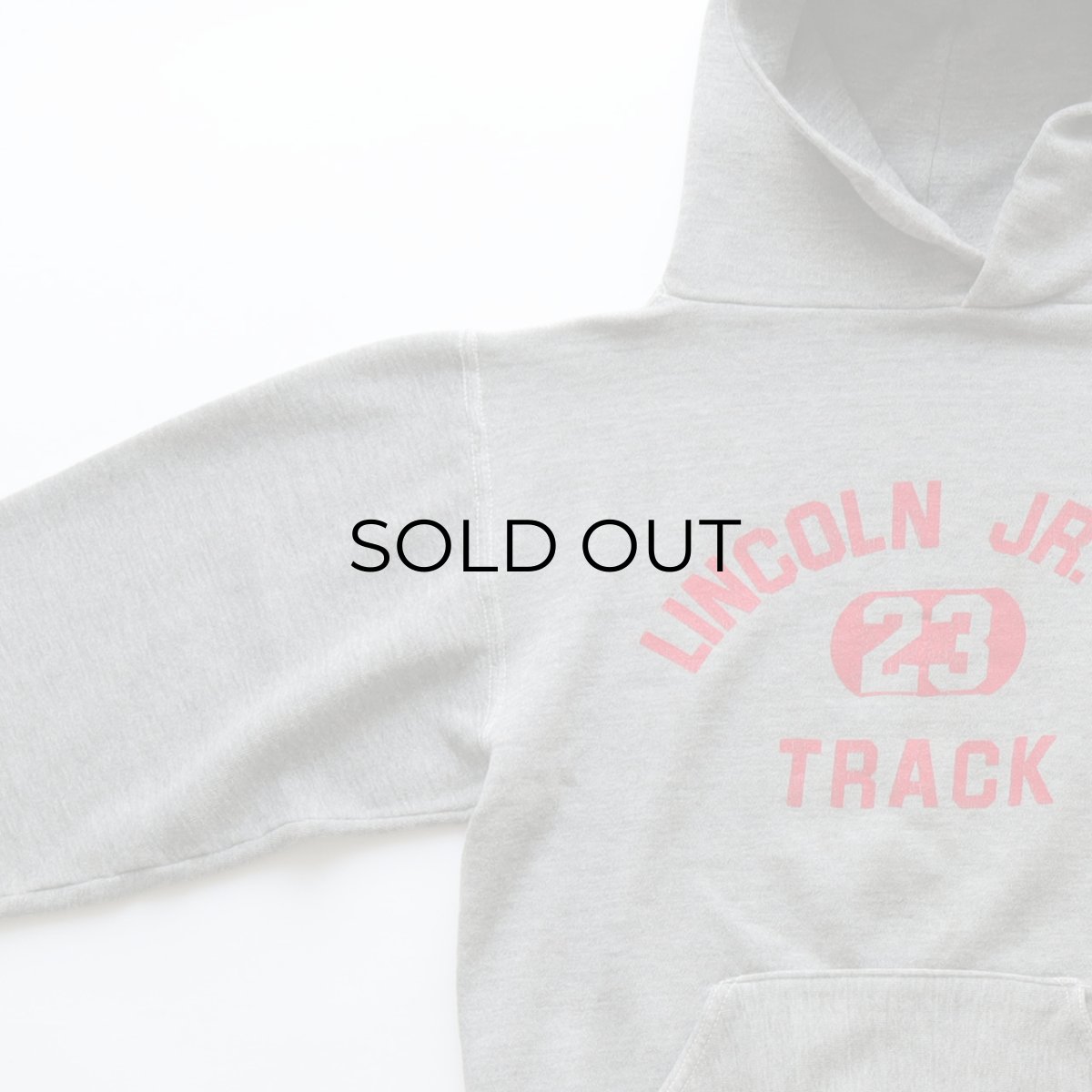 画像3: 〜80's RUSSELL PRINT SWEAT PULLOVER PARKA "LINCOLN JR. HS." "MADE IN USA" (3)