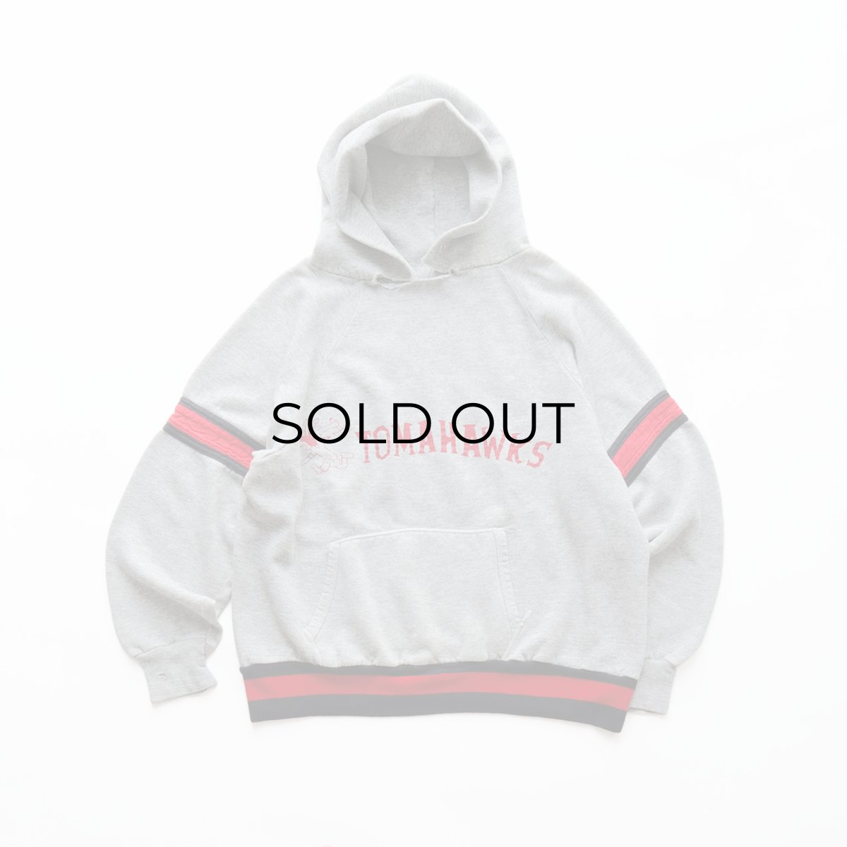 画像1: 80's Champion PRINT SWEAT PULLOVER PARKA "TOMAHAWKS" "MADE IN USA" (1)