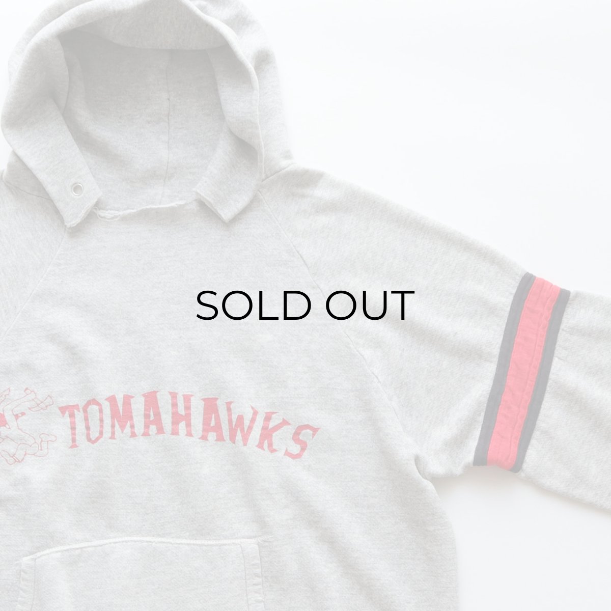 画像3: 80's Champion PRINT SWEAT PULLOVER PARKA "TOMAHAWKS" "MADE IN USA" (3)