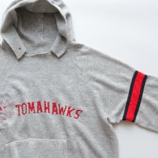 画像3: 80's Champion PRINT SWEAT PULLOVER PARKA "TOMAHAWKS" "MADE IN USA" (3)
