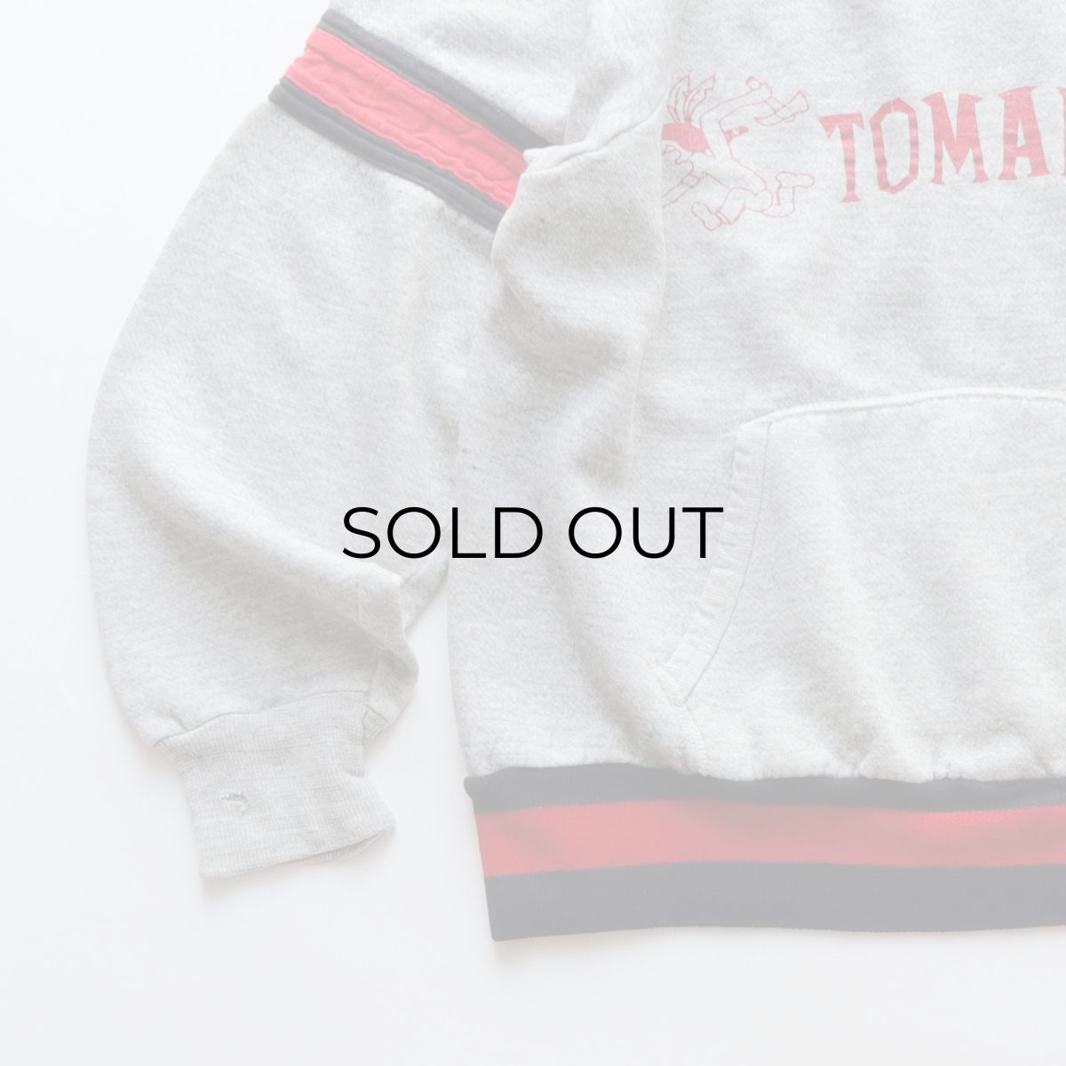 画像4: 80's Champion PRINT SWEAT PULLOVER PARKA "TOMAHAWKS" "MADE IN USA" (4)