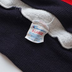 画像9: 80's Champion PRINT SWEAT PULLOVER PARKA "TOMAHAWKS" "MADE IN USA" (9)