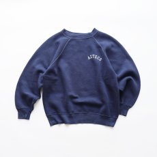 画像1: 〜70's UNKNOWN BRAND COTTON PRINT CREW NECK SWEAT "AZTECS" (1)