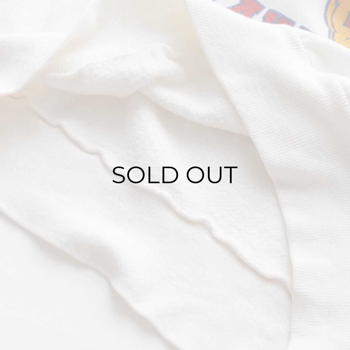 画像6: 〜80's UNKNOWN BRAND PRINT CREW NECK SWEAT "KANSAS JAYHAWKS" (6)