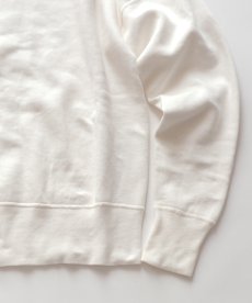 画像4: 60's UNKNOWN BRAND COTTON PLAIN FRONT V CREW NECK SWEAT (4)