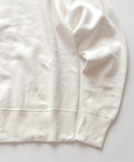 画像4: 60's UNKNOWN BRAND COTTON PLAIN FRONT V CREW NECK SWEAT (4)