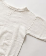 画像3: 60's UNKNOWN BRAND COTTON PLAIN FRONT V CREW NECK SWEAT (3)