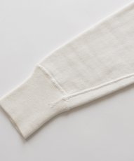 画像10: 60's UNKNOWN BRAND COTTON PLAIN FRONT V CREW NECK SWEAT (10)