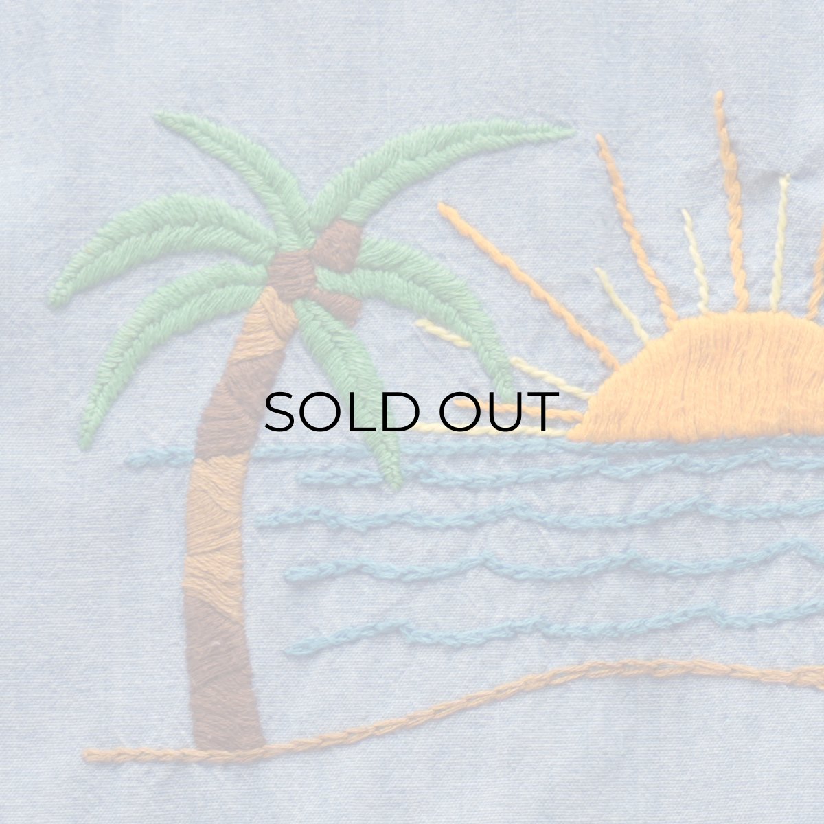画像11: 〜70's WASHINGTON DEE CEE COTTON CHAMBRAY HAND EMBROIDERED CUSTOM SHIRT (11)