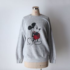 画像8: 80's Disney CASUALS "MICKEY" PRINT CREW NECK SWEAT (8)