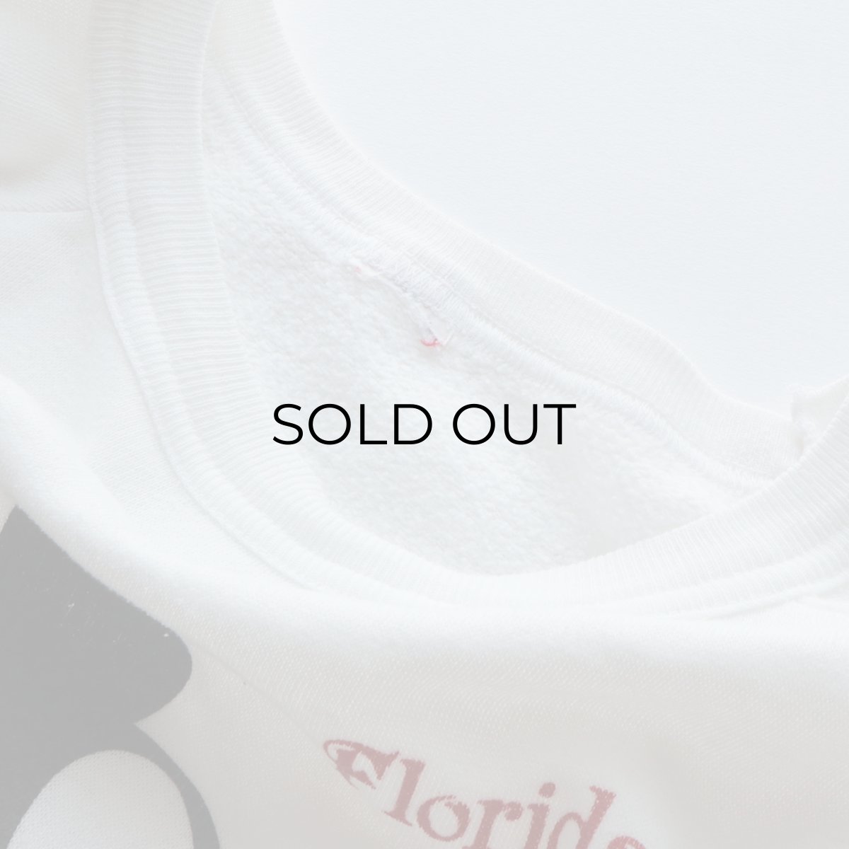 画像5: 〜80's UNKNOWN BRAND MICKEY PRINT CREW NECK SWEAT "Florida" (5)