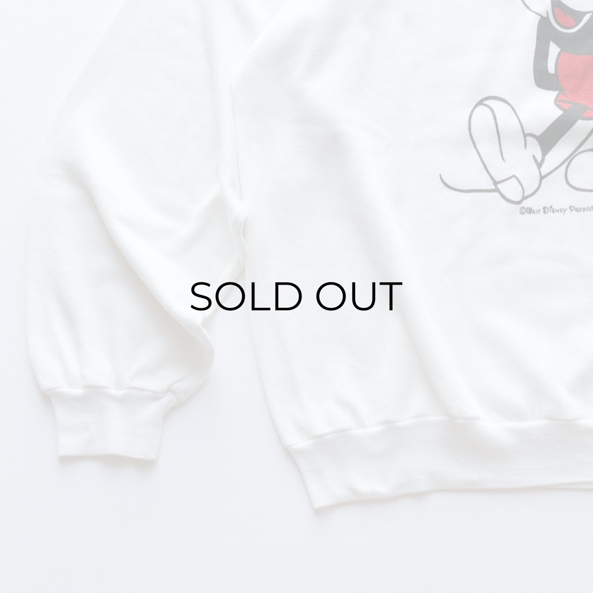 画像4: 〜80's UNKNOWN BRAND MICKEY PRINT CREW NECK SWEAT "Florida" (4)