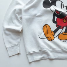 画像4: 80's Sherry MICKEY PRINT CREW NECK SWEAT "California" (4)