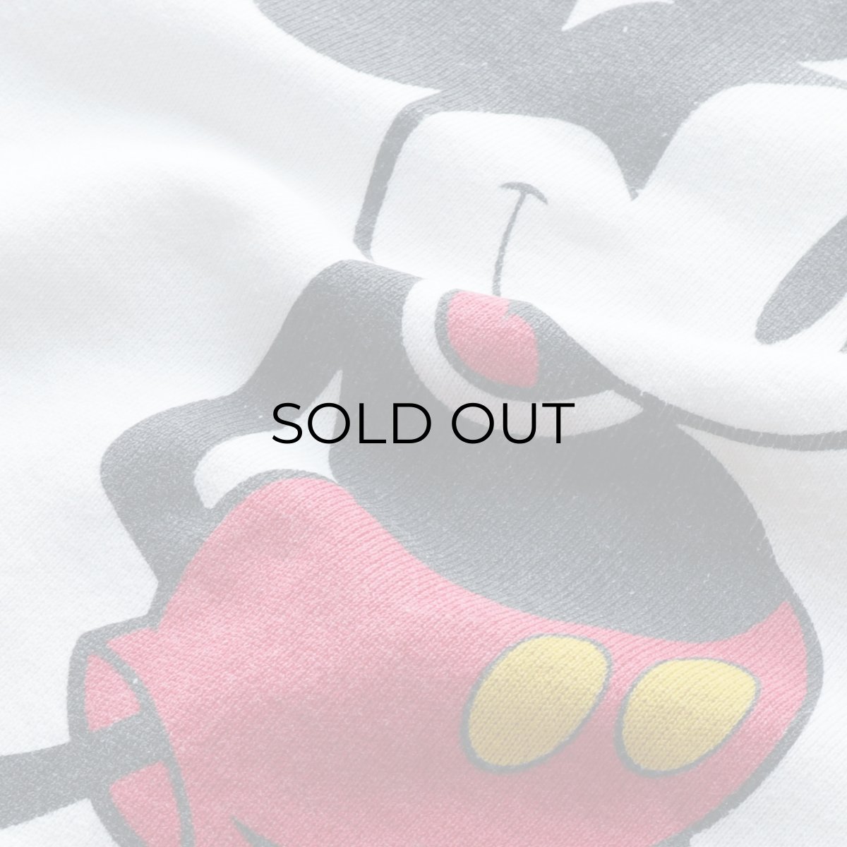 画像6: 80's Disney CHARACTER FASHIONS "MICKEY" PRINT CREW NECK SWEAT "MADE IN USA" (6)