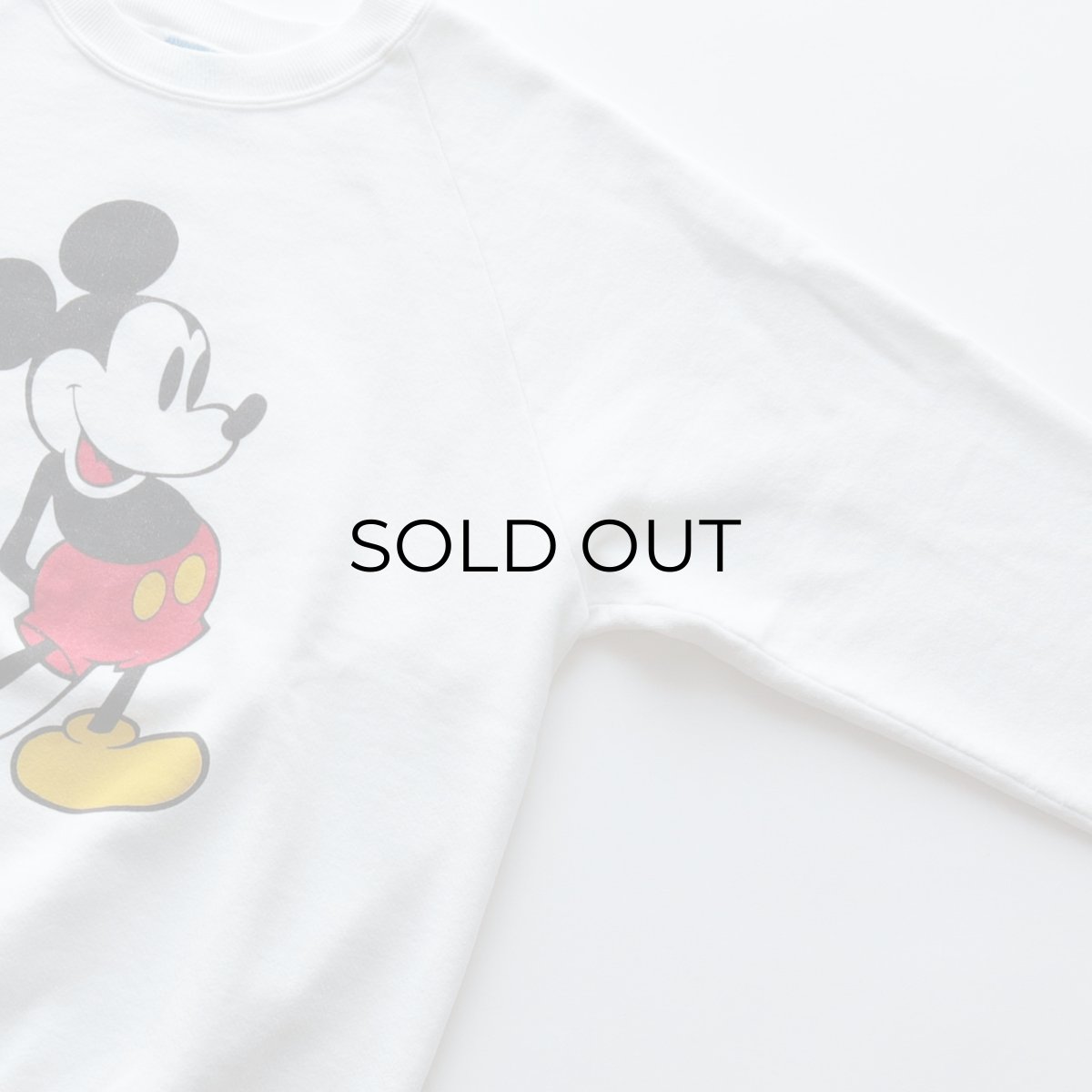 画像3: 80's Disney CHARACTER FASHIONS "MICKEY" PRINT CREW NECK SWEAT "MADE IN USA" (3)