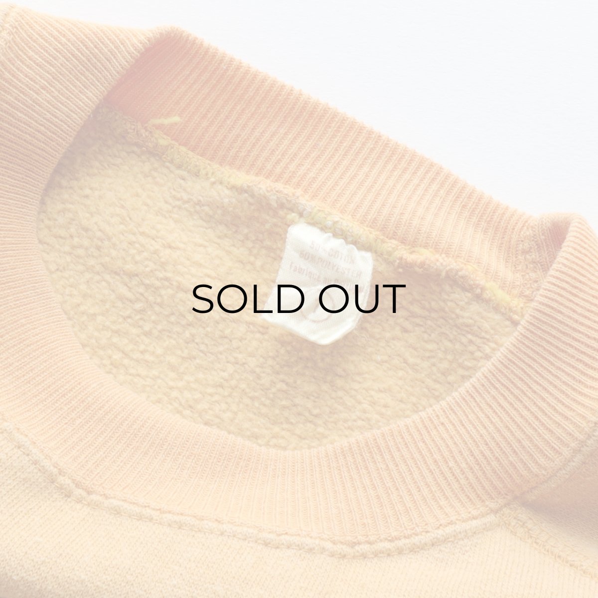 画像5: 〜80's UNKNOWN BRAND PRINT CREW NECK SWEAT "UNIVERSITE DE PARIS" "fabrique au Portugal" (5)