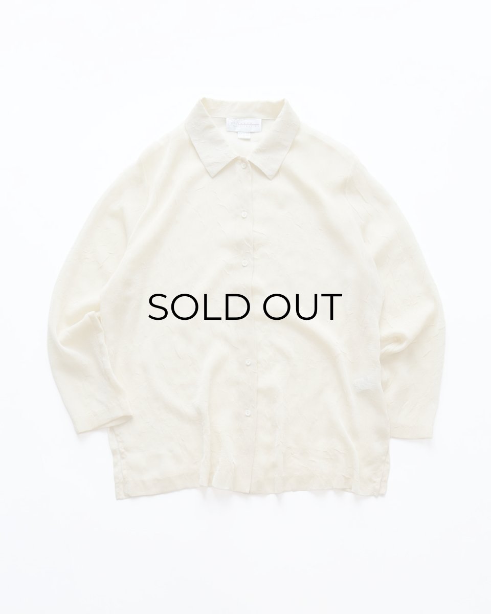 画像1: NYGARD collection CHIFFON BLOUSE (1)