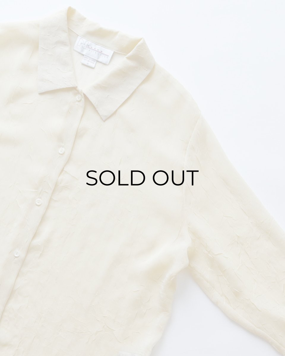 画像3: NYGARD collection CHIFFON BLOUSE (3)