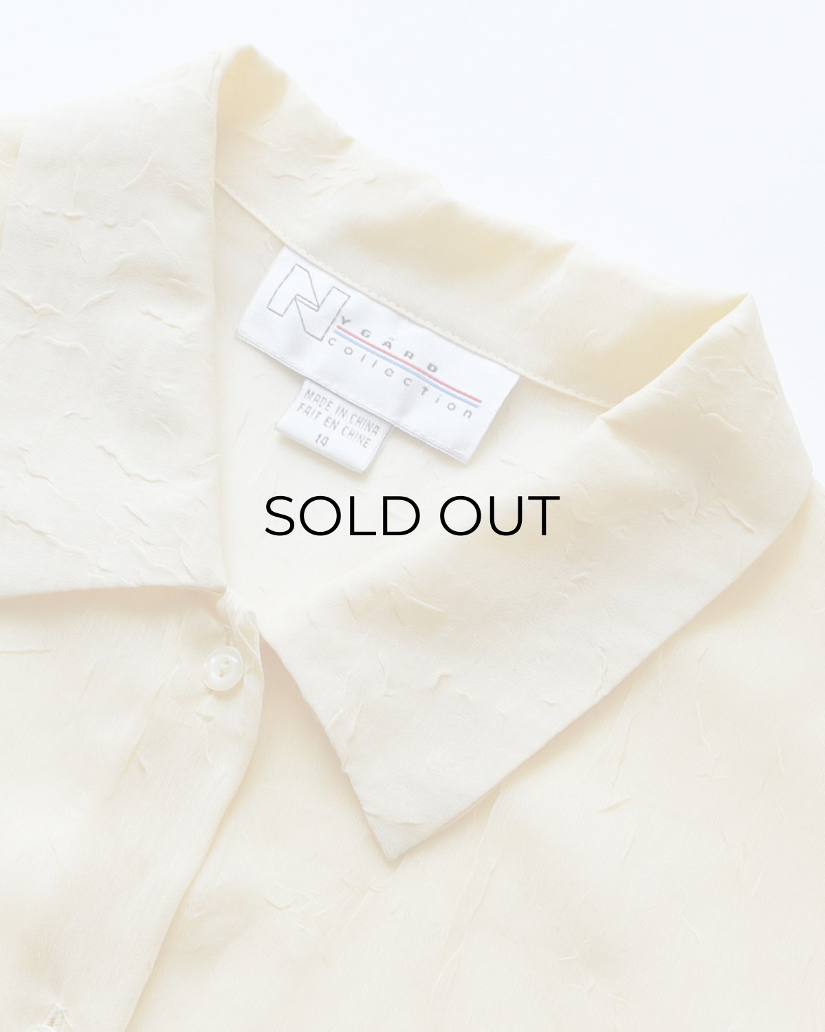 画像7: NYGARD collection CHIFFON BLOUSE (7)