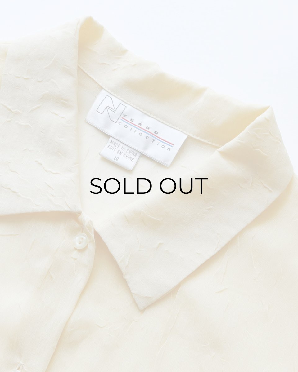 画像7: NYGARD collection CHIFFON BLOUSE (7)