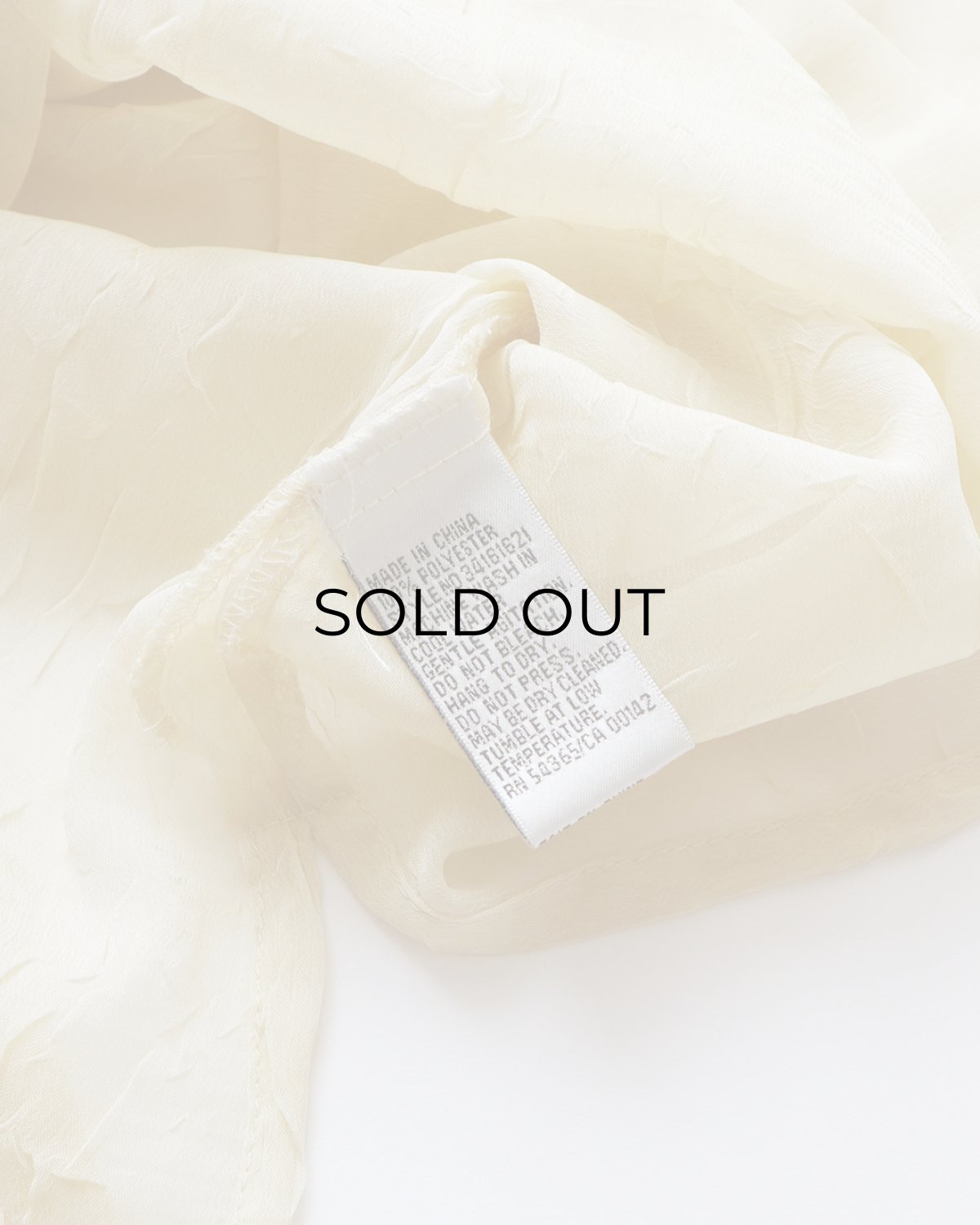 画像9: NYGARD collection CHIFFON BLOUSE (9)